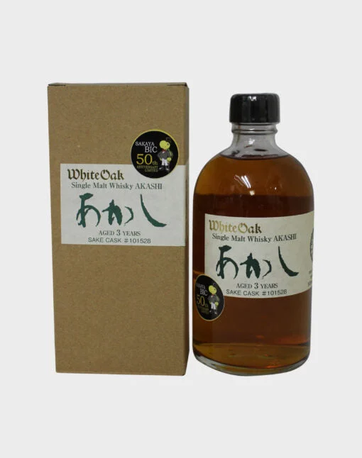 Akashi White Oak Aged 3 Sake Cask #101528 Whisky | 500ML - Whiskey