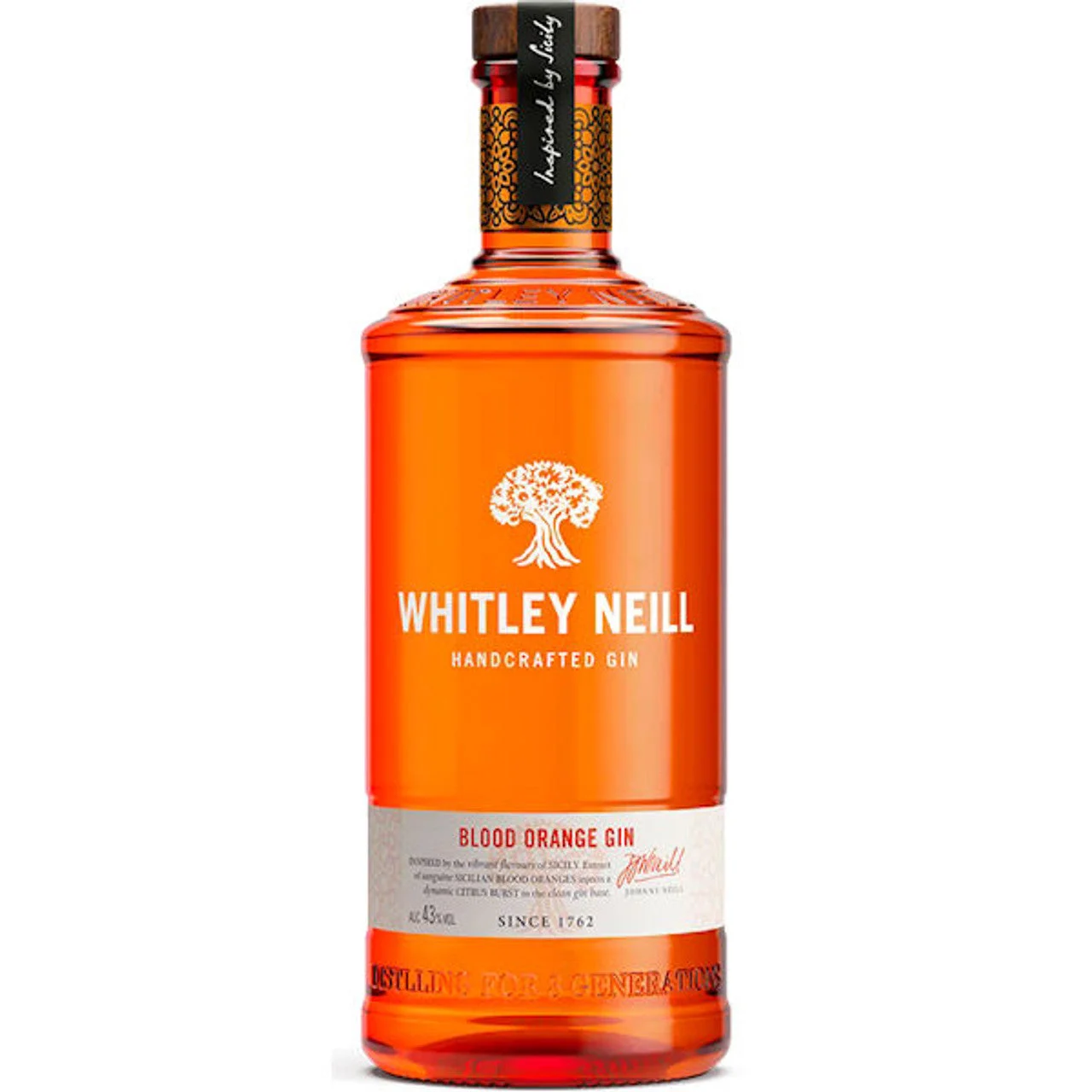 Whitley Neill Blood Orange Flavoured Gin | 700ML