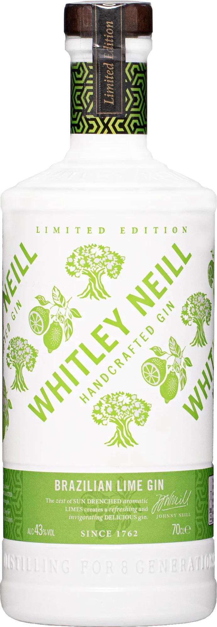 Whitley Neill Brazilian Lime Flavoured Gin | 700ML
