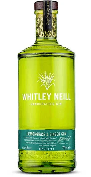 Whitley Neill Lemongrass & Ginger Flavoured Gin | 700ML