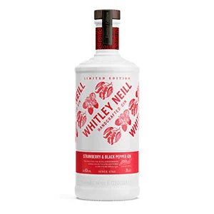 Whitley Neill Strawberry & Black Pepper Gin | 700ML