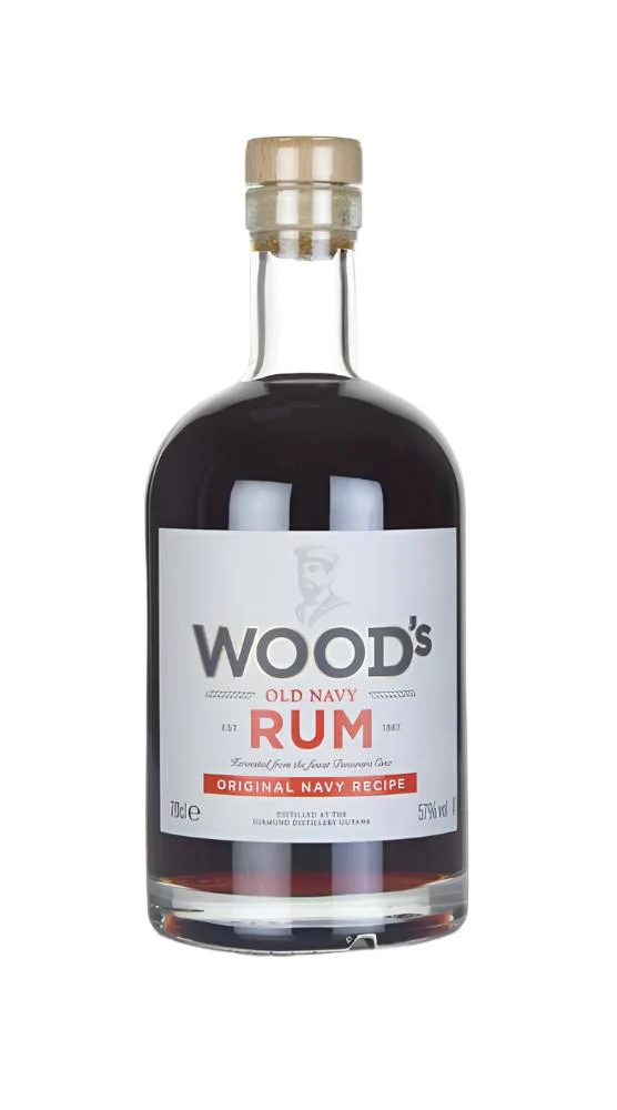 Wood's Old Navy Dark Rum | 700ML - Ron