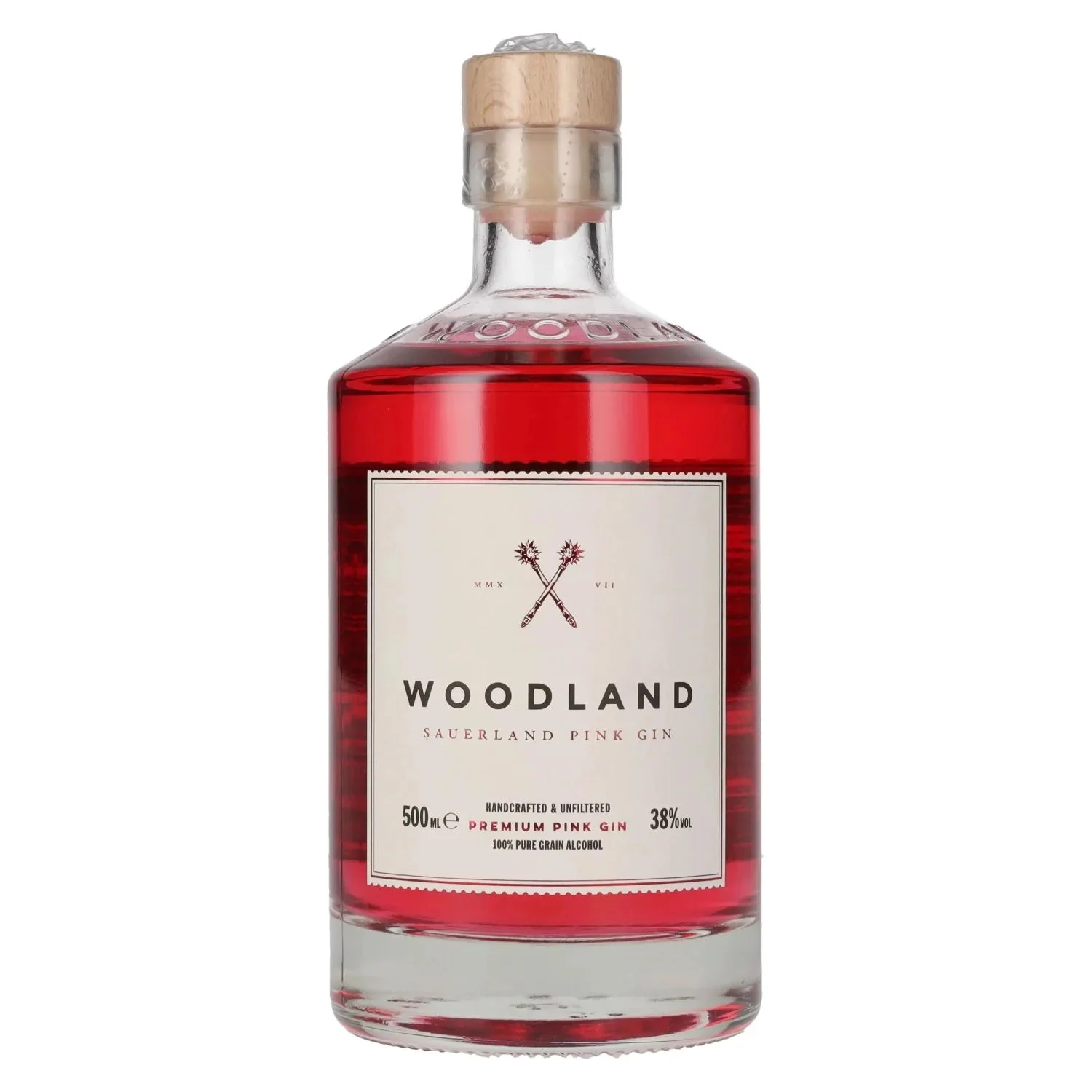 Woodland Sauerland Pink Flavoured Gin | 500ML - Ginebra