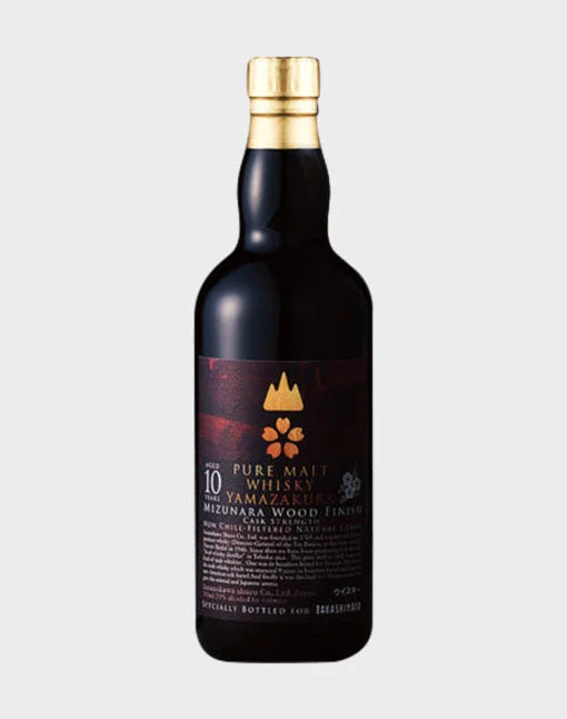 Yamazakura 10 Year Old Mizunara Wood Finish Whisky - Whiskey