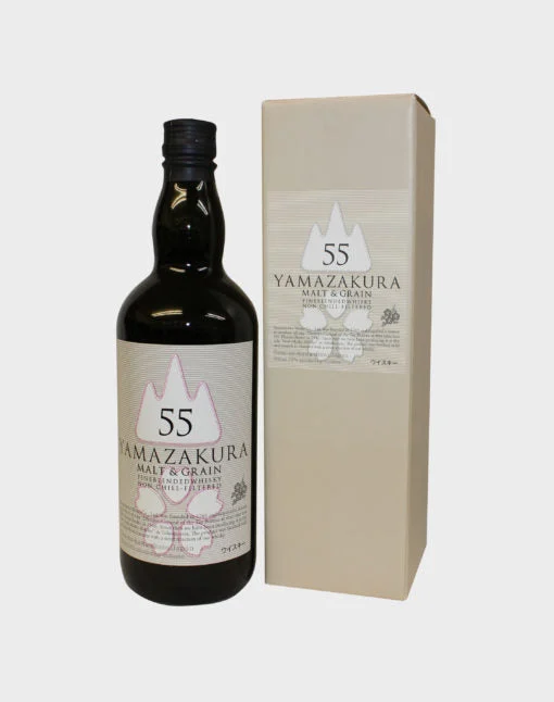 Yamazakura 55 Malt & Grain Whisky | 700ML - Whiskey