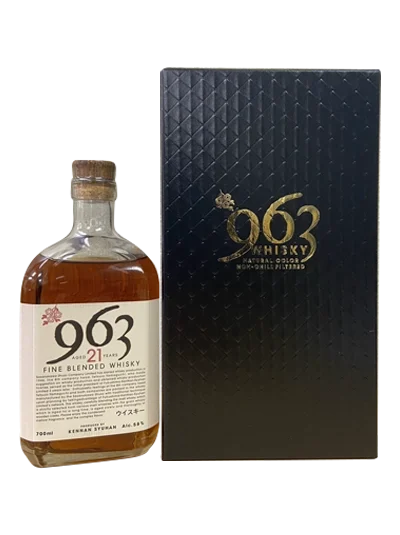 Yamazakura 963 21 Year Old Fine Blended Japanese Whisky - Whiskey