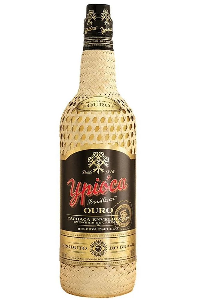 Licor Ypioca Ouro Cachaca Empalhada Reserva Especial