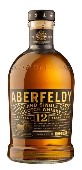 Aberfeldy 12 Year Old Single Malt Scotch Whisky - Whiskey