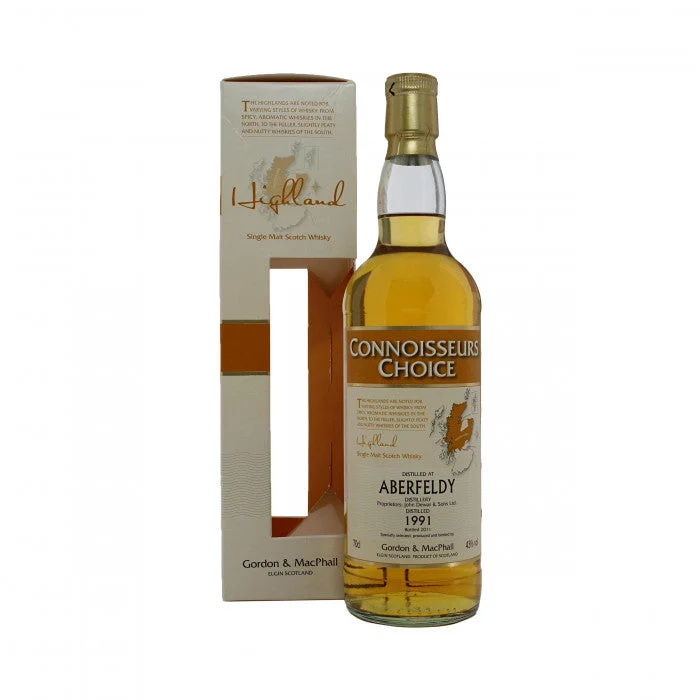 Gordon & MacPhail Connoisseurs Choice 1991 Single Malt Scotch Whisky - Whiskey