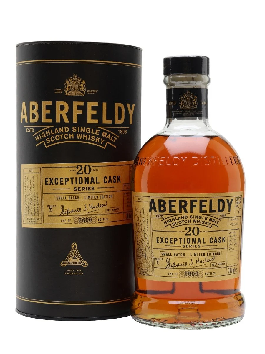 Aberfeldy 20 Year Old Exceptional Cask Series Highland Single Malt Scotch Whisky - Whiskey