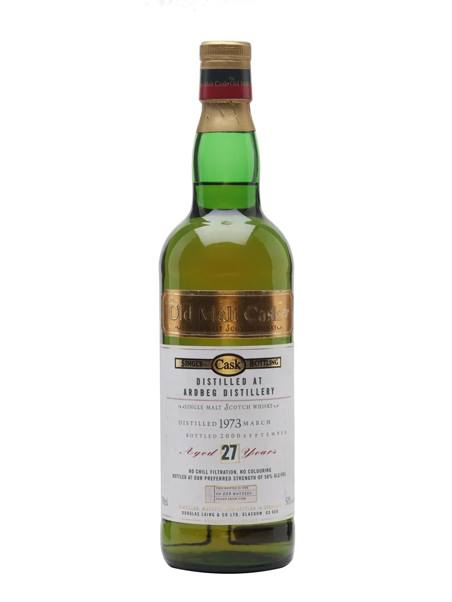 Ardbeg 1973 27 Year Old Old Malt Cask Islay Single Malt Scotch Whisky | 700ML - Whiskey