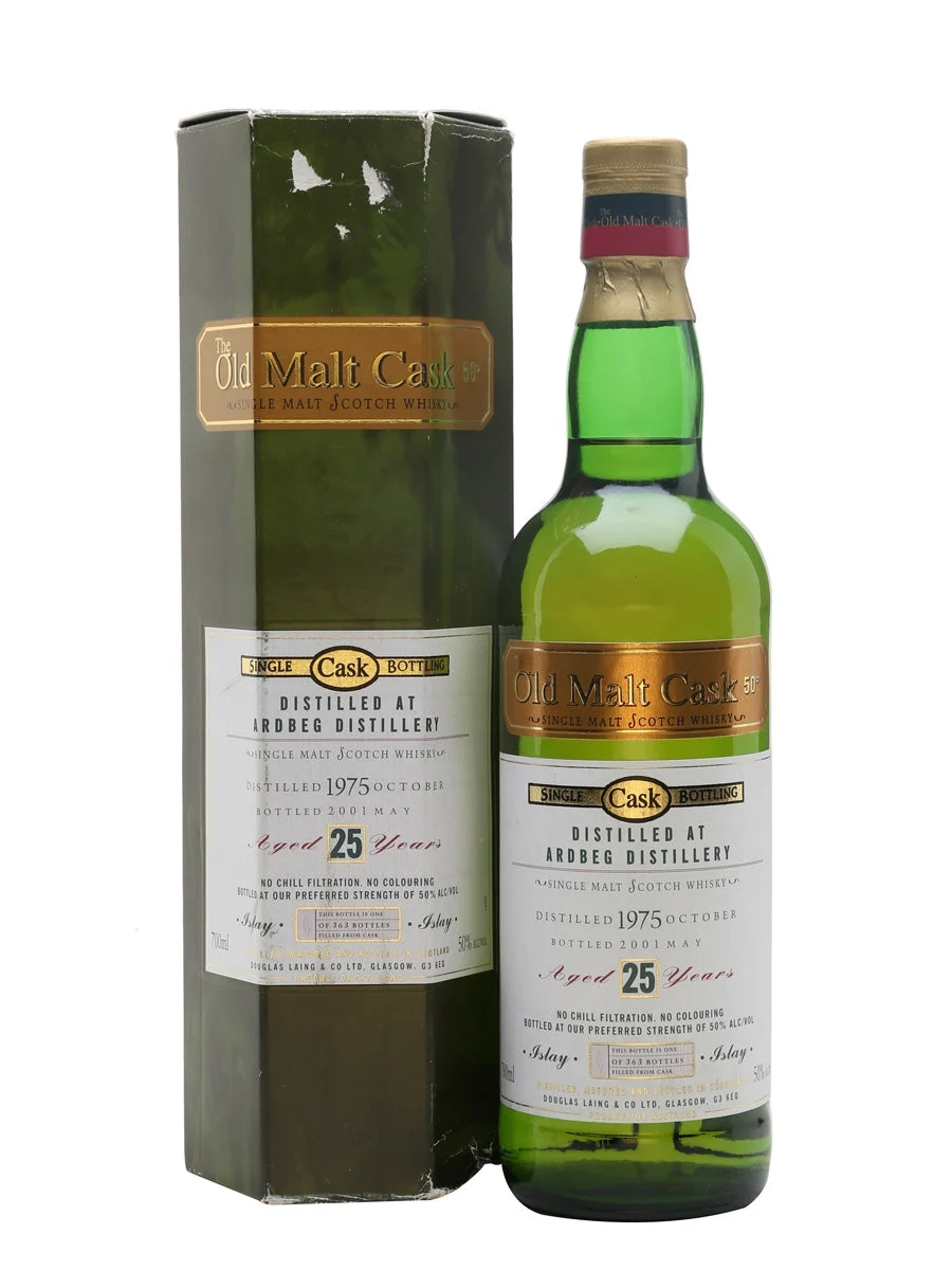 Ardbeg 1975 25 Year Old Old Malt Cask Islay Single Malt Scotch Whisky | 700ML - Whiskey