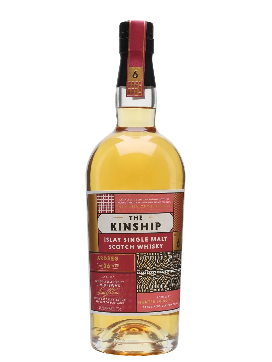 Ardbeg 26 Year Old Bot.2019 Kinship Islay Single Malt Scotch Whisky | 700ML - Whiskey