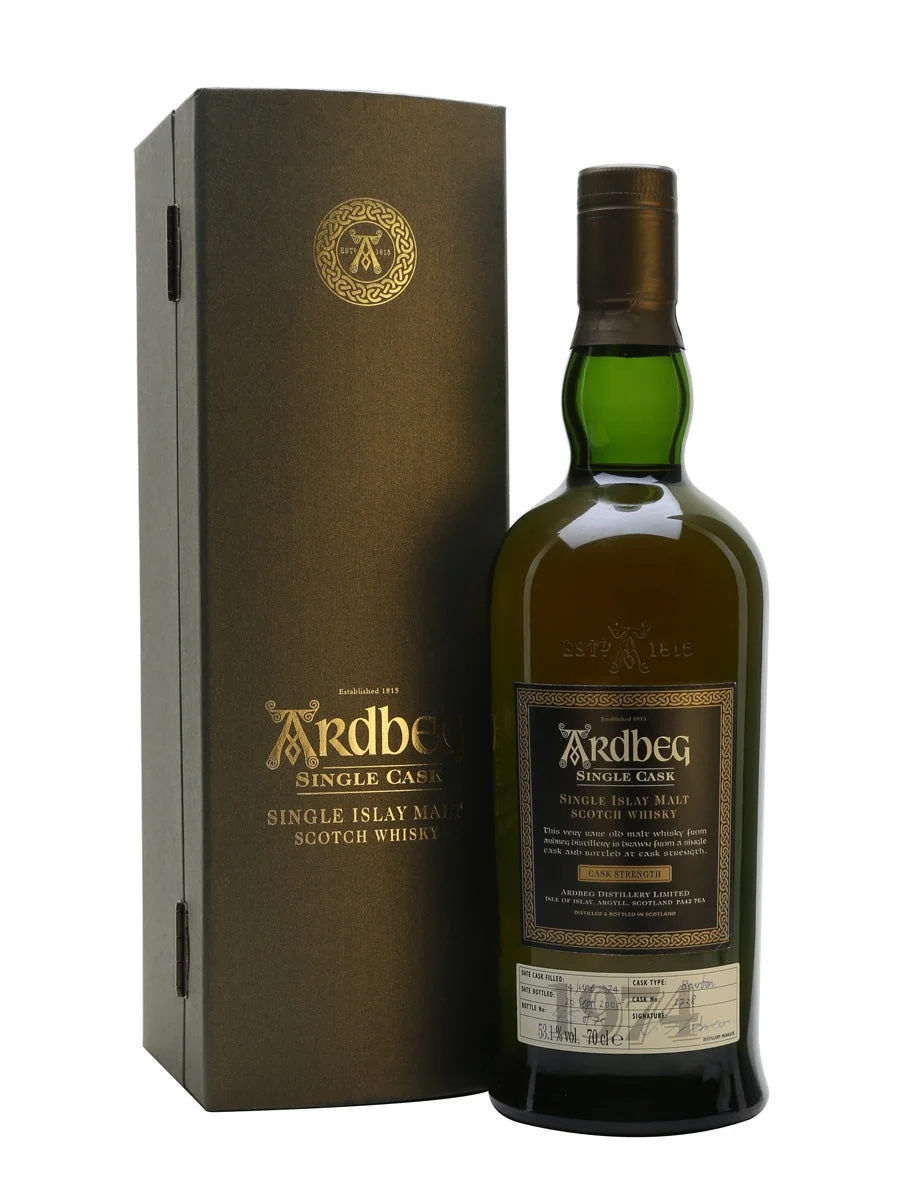 Ardbeg 1974 Cask 2738 Islay Single Malt Scotch Whisky | 700ML - Whiskey