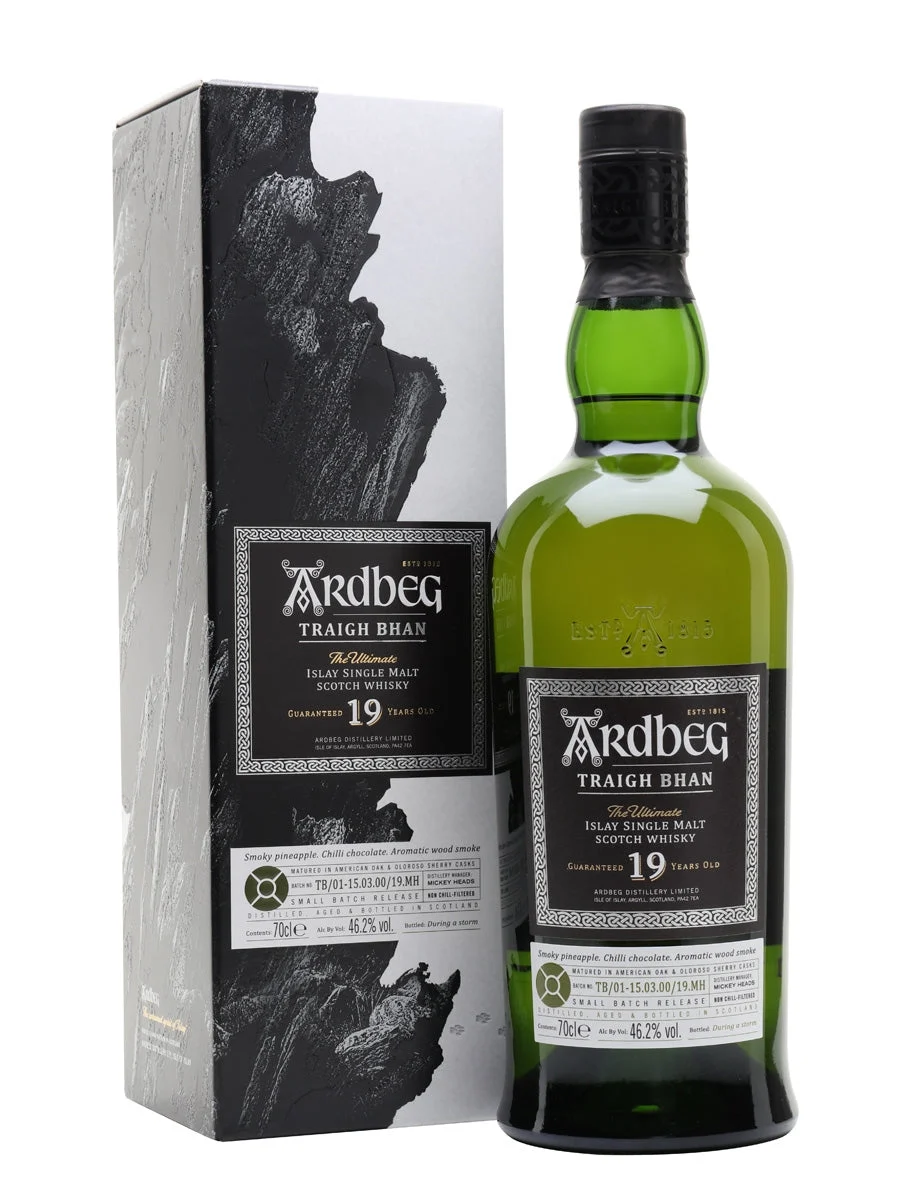Ardbeg Traigh Bhan 19 años Whisky escocés de pura malta - Whiskey