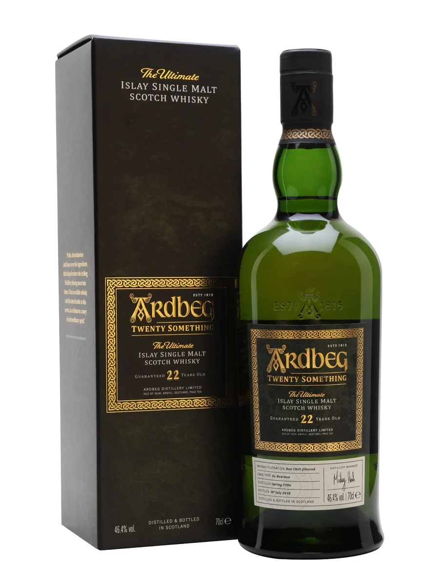 Ardbeg Twenty Something 22 Year Old Embassy Release Islay Single Malt Scotch Whisky | 700ML - Whiskey