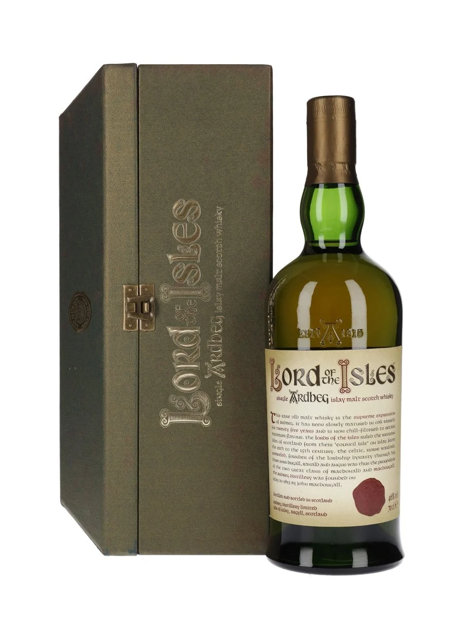 Ardbeg 25 Year Old Lord of the Isles Islay Single Malt Scotch Whisky | 700ML - Whiskey