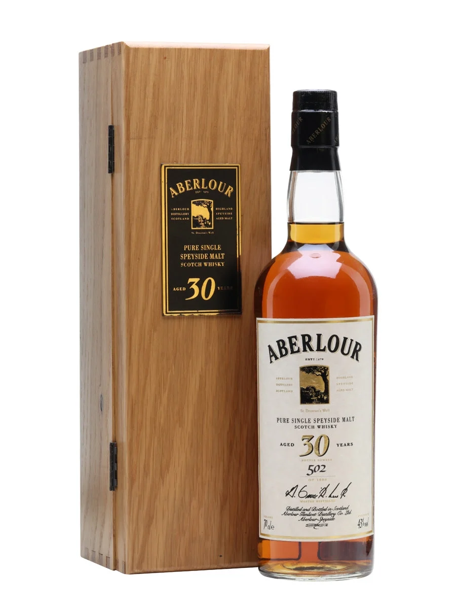 Aberlour 1966 30 Year Old Sherry Cask Speyside Single Malt Scotch Whisky | 700ML - Whiskey