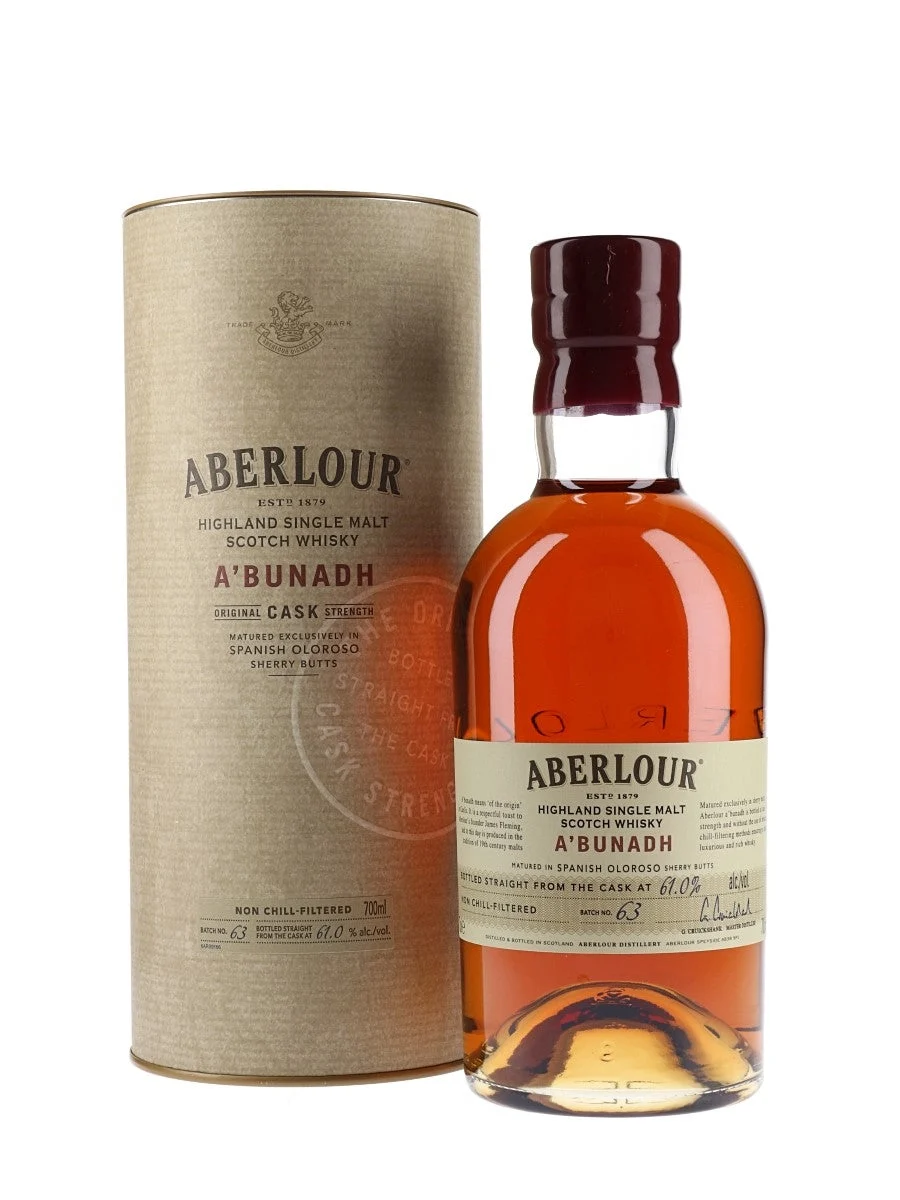 Aberlour A'Bunadh Batch 63 Speyside Single Malt Scotch Whisky | 700ML - Whiskey