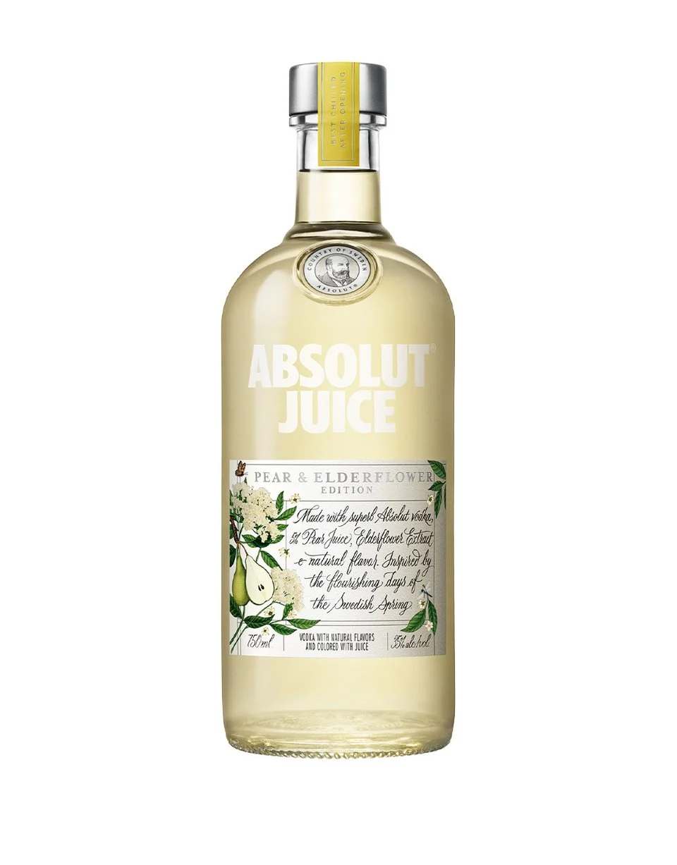Absolut Juice Pear & Elderflower Edition - Vodka