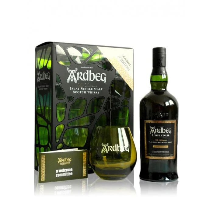 Ardbeg Uigeadail Paquete de regalo Whisky escocés de pura malta
