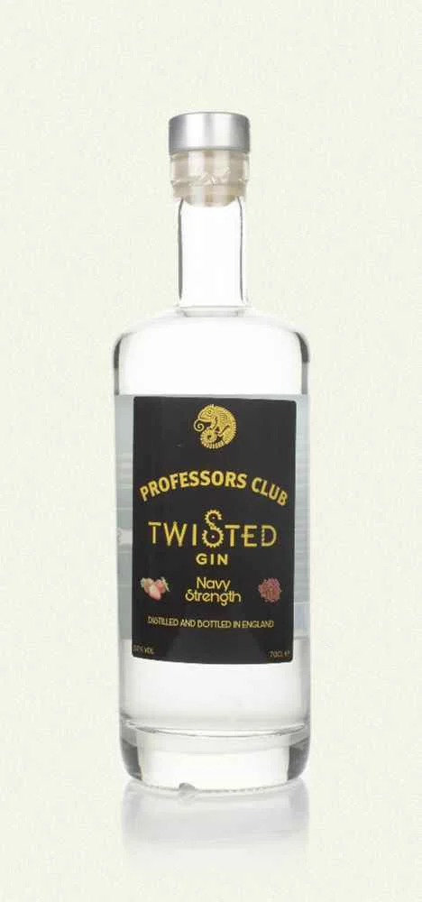 Professors Club Twisted Gin Ginebra fuerte azul marino | 700ML
