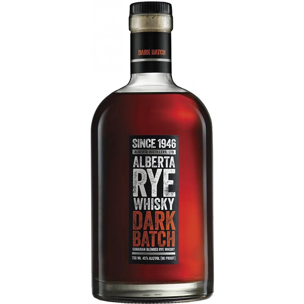 Whisky de centeno oscuro de Alberta