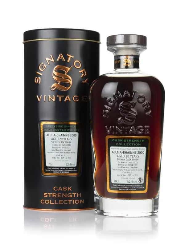 Allt-á-Bhainne 20 años 2000 (barrica 3) - Colección Cask Strength (Firmante) Whisky escocés | 700ML