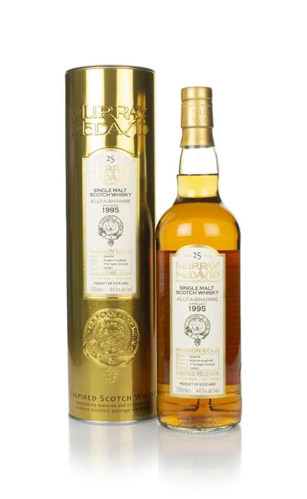 Allt-á-Bhainne 25 años 1995 (barrica 187841) - Whisky escocés Mission Gold (Murray McDavid) | 700ML