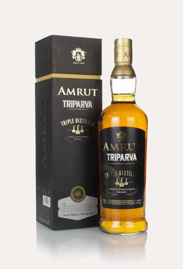 Amrut Triparva Triple Distilled Single Malt Whisky | 700ML - Whiskey