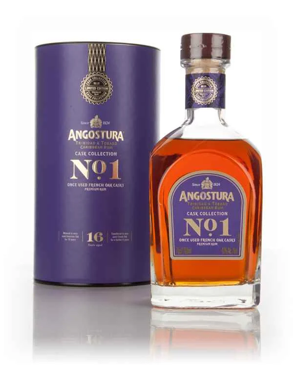 Angostura No.1 Roble francés de 16 años - Ron trinitario colección barrica | 700ML