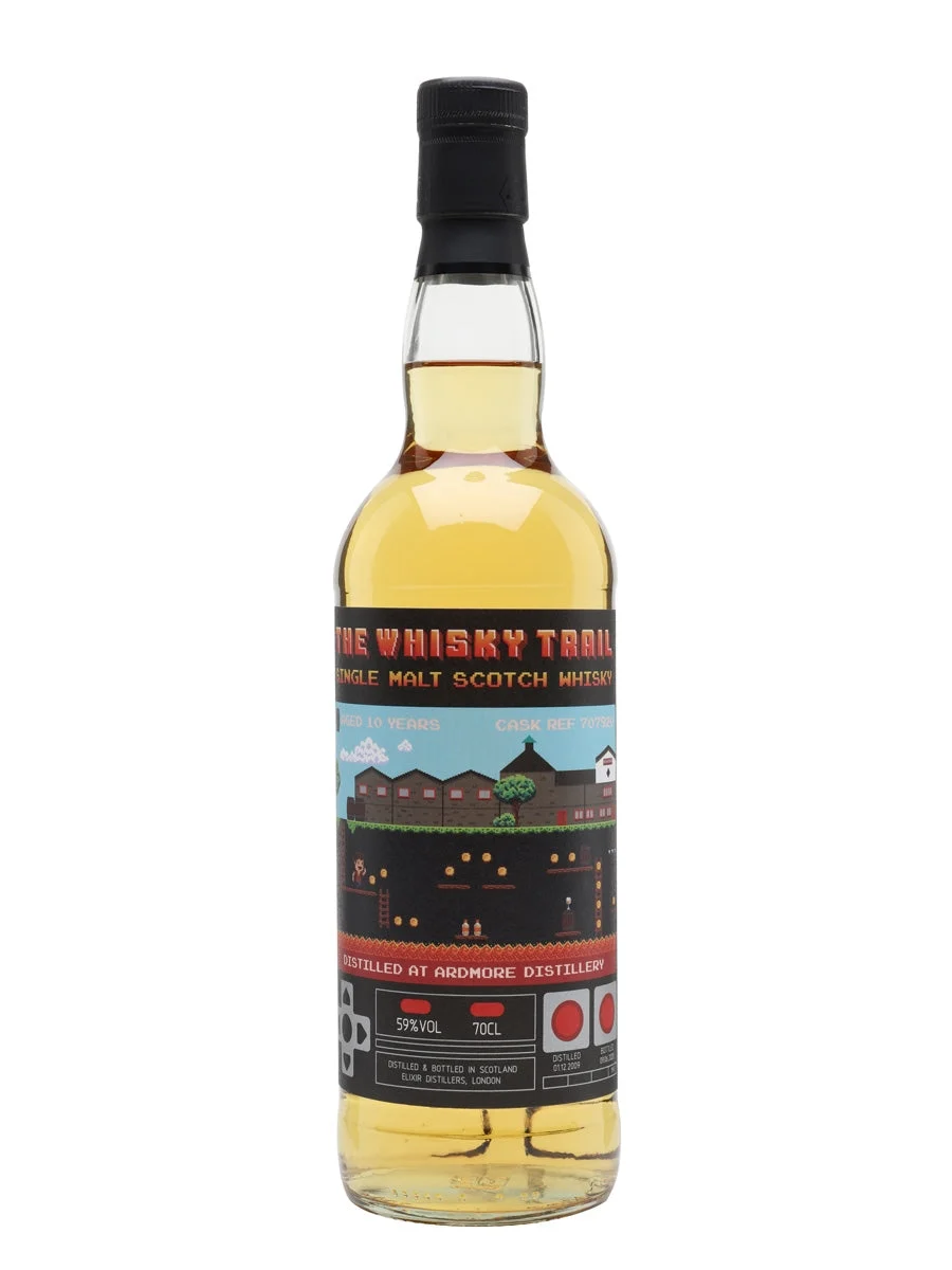 Ardmore 2009 Whisky Trail de 10 años Videojuegos Whisky escocés de pura malta Highland | 700ML