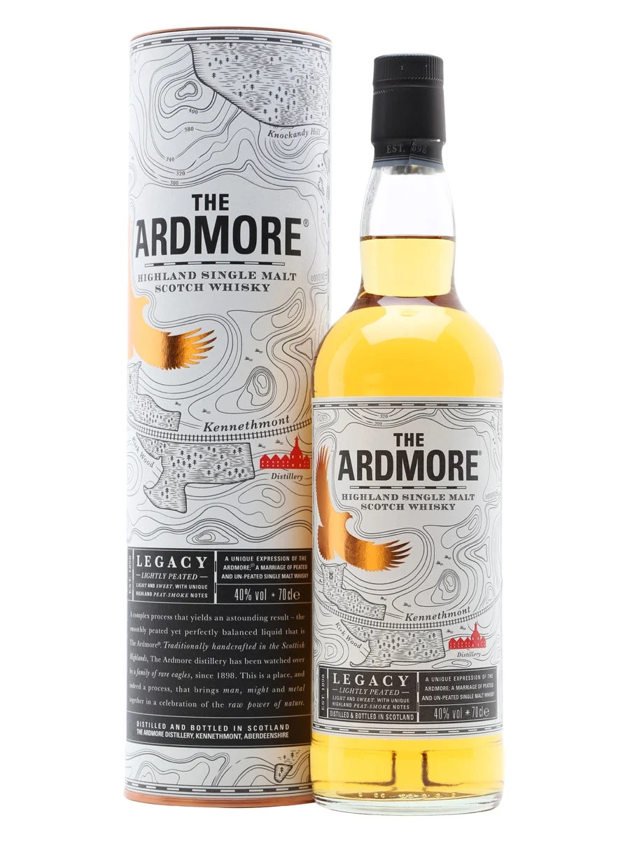 Whisky escocés de malta única The Ardmore Legacy Highland