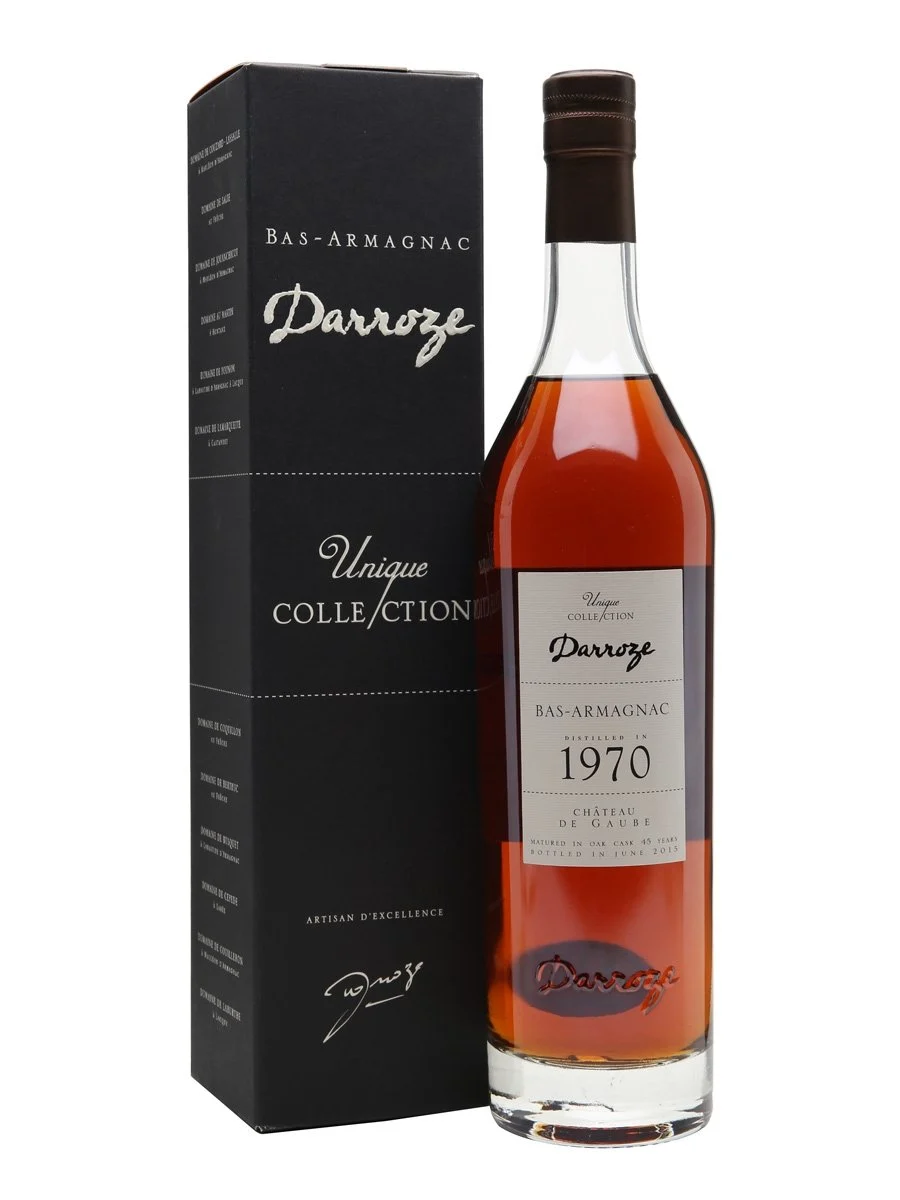 Darroze Chateau de Gaube 1970 Vintage Bas Armagnac