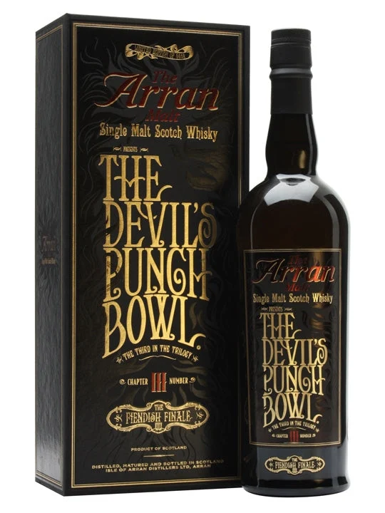 The Arran Devil's Punch Bowl Chapter III The Fiendish Finale | 700ML - Whiskey