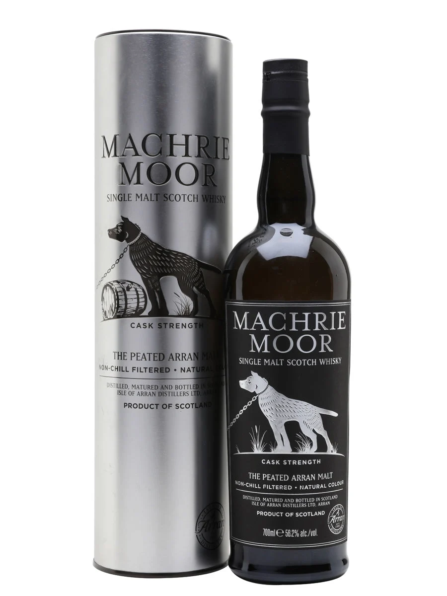 Arran Machrie Moor Cask Strength Peated Island Single Malt Scotch Whisky | 700ML - Whiskey
