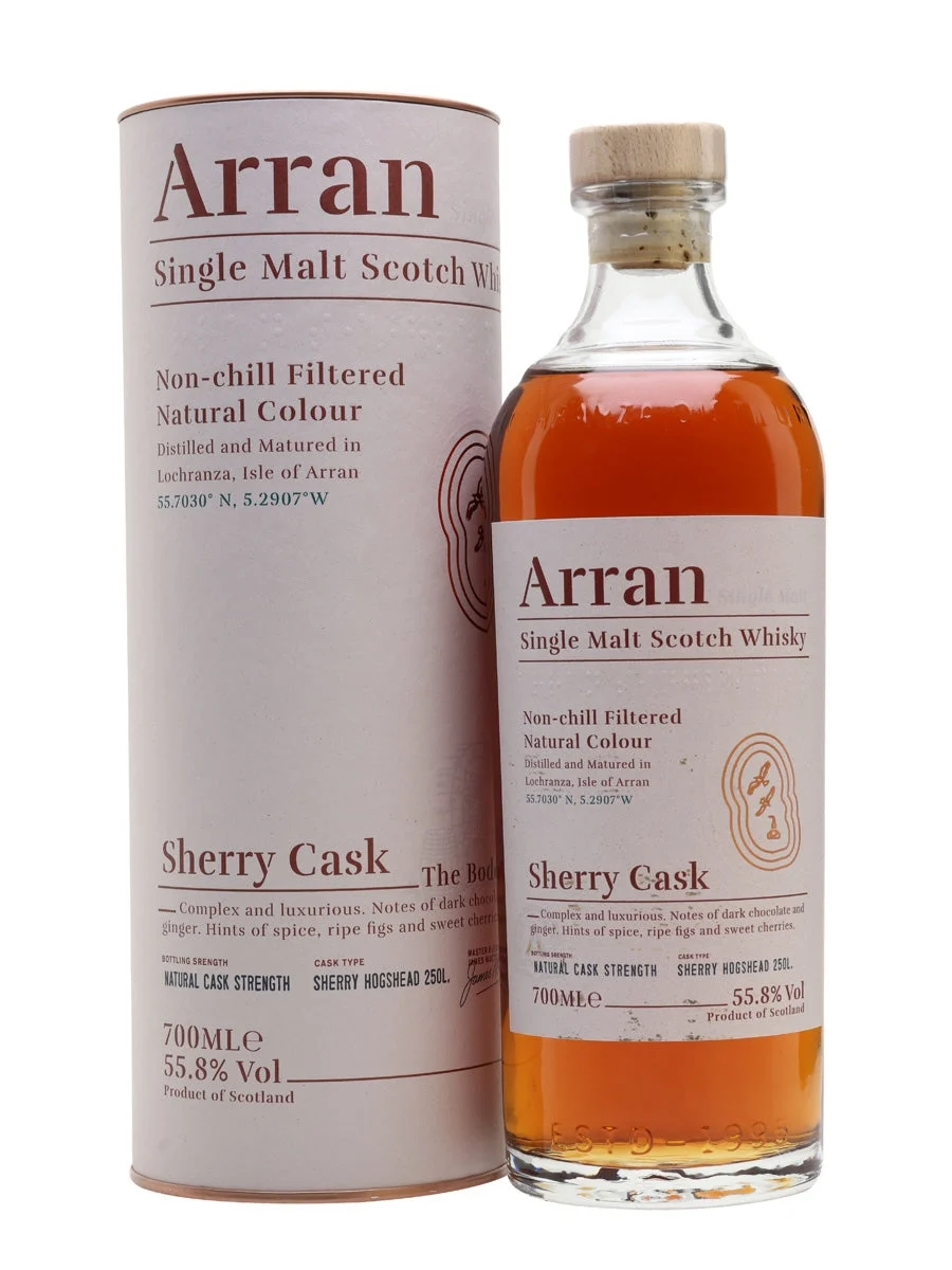 Arran Sherry Cask Island Whisky escocés de malta única | 700ML