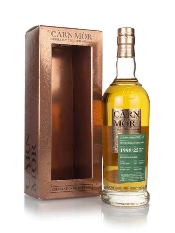 Auchentoshan 22 Años 1998 (barril 100696) - Celebración del Whisky Escocés Cask (Càrn Mòr) | 700ML
