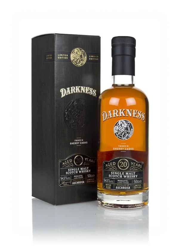 Auchroisk 20 Year Old Moscatel Cask Finish (Darkness) Scotch Whisky | 500ML - Whiskey