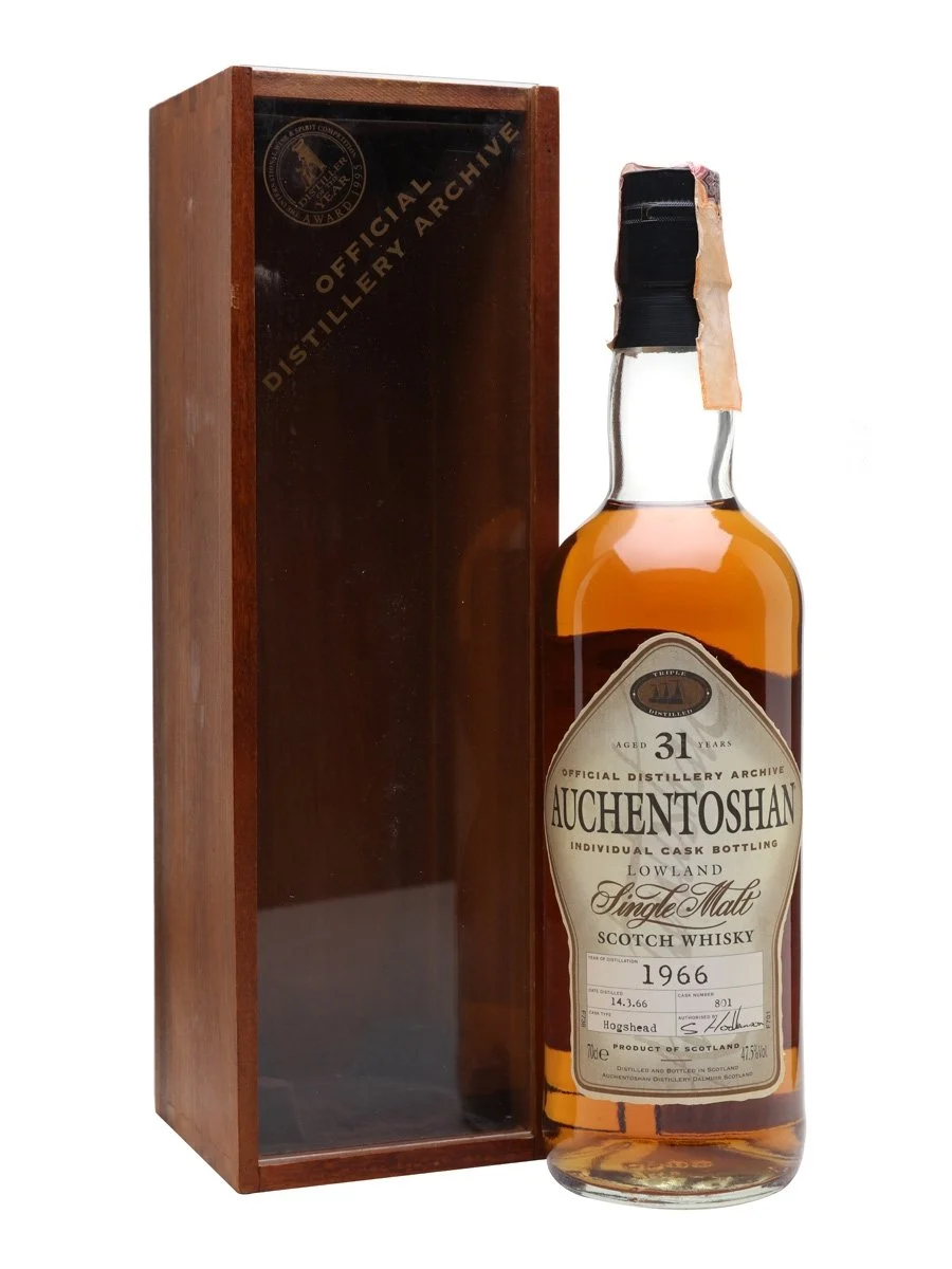 Auchentoshan 1966 31 Year Old Lowland Single Malt Scotch Whisky | 700ML - Whiskey