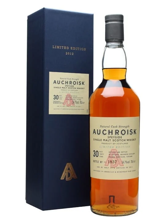 Auchroisk 30 year Old Rare Malt Limited Release 2012 Scotch Whisky - Whiskey