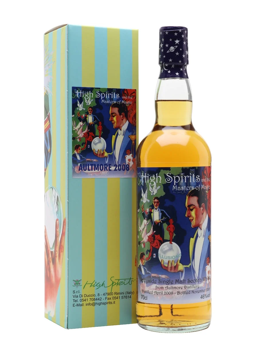 Aultmore 2008 11 Year Old High Spirits Speyside Single Malt Scotch Whisky | 700ML - Whiskey