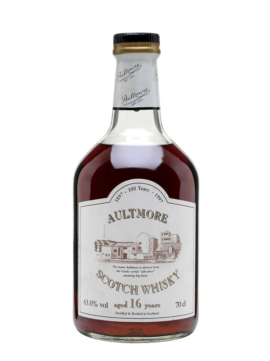 Aultmore 16 Year Old Centenary Sherry Cask Speyside Single Malt Scotch Whisky | 700ML - Whiskey