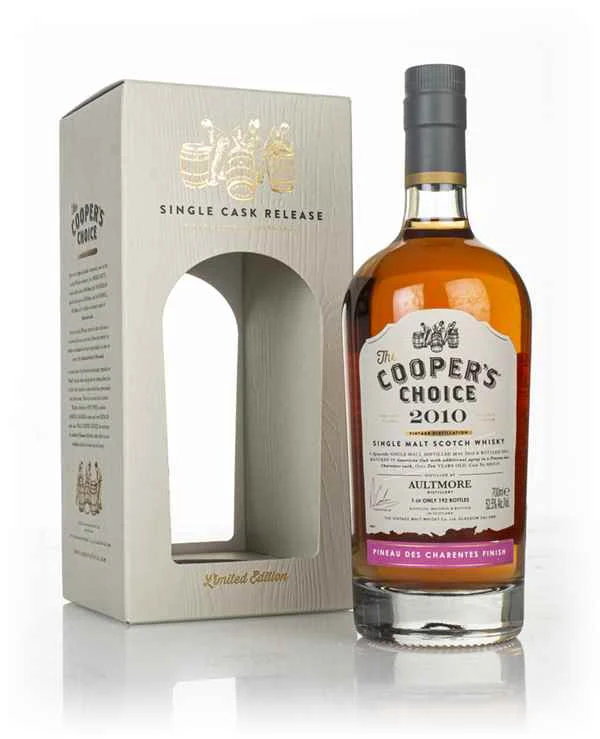 Aultmore 10 Year Old 2010 (cask 800318) - The Cooper's Choice (The Vintage Malt Whisky Co.) Whisky | 700ML