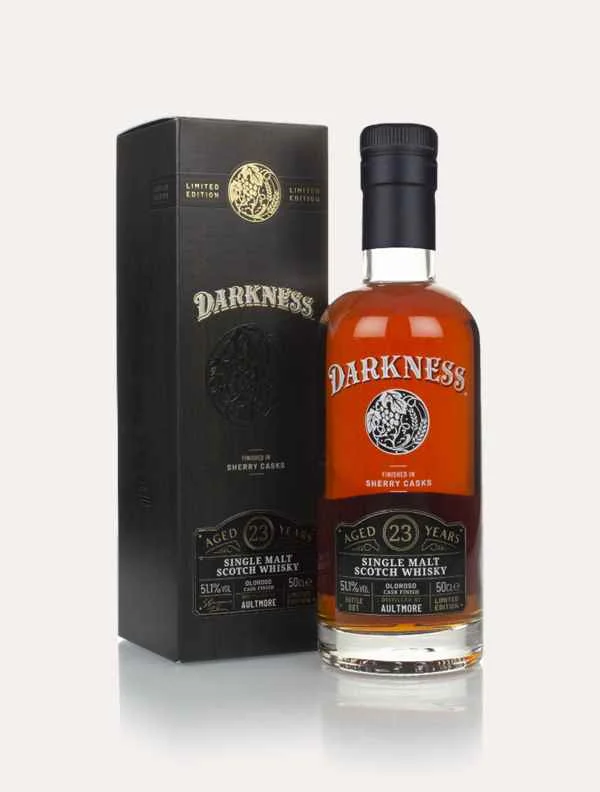 Aultmore 23 Year Old Oloroso Cask Finish (Darkness) Scotch Whisky | 500ML - Whiskey