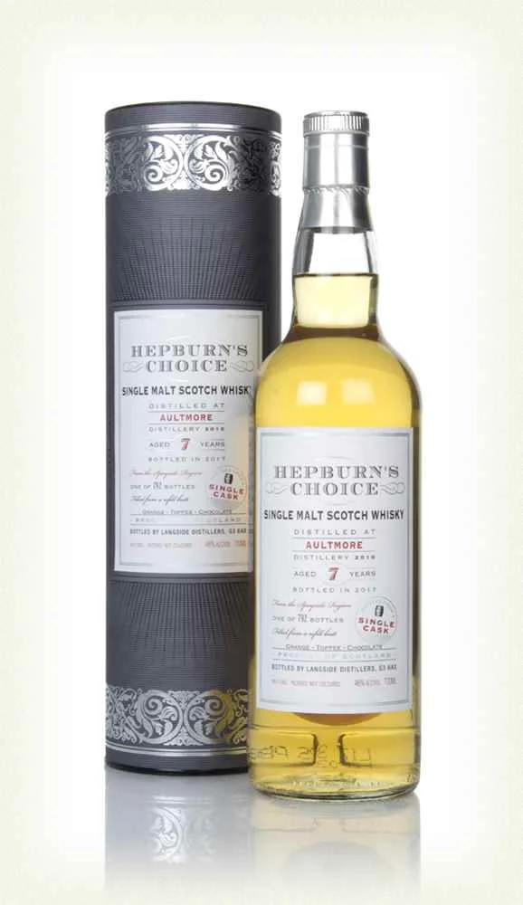 Aultmore 7 Year Old 2010 - Hepburn's Choice (Langside) Whisky | 700ML