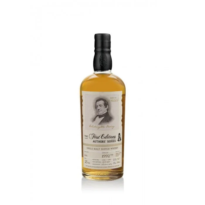 Jura 1992 25 Year Old Authors' Series Washington Irving Single Malt Scotch Whisky - Whiskey