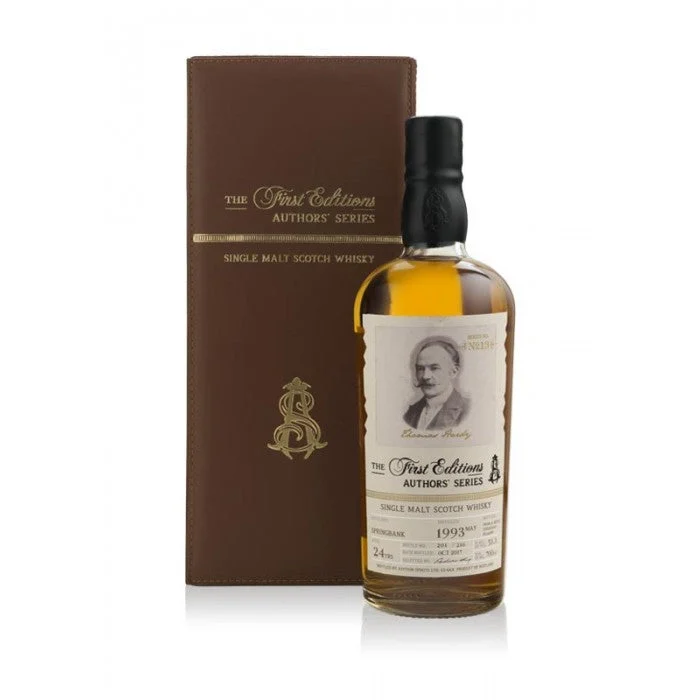 Springbank 1993 Authors' Series Thomas Hardy Single Malt Scotch Whisky - Whiskey