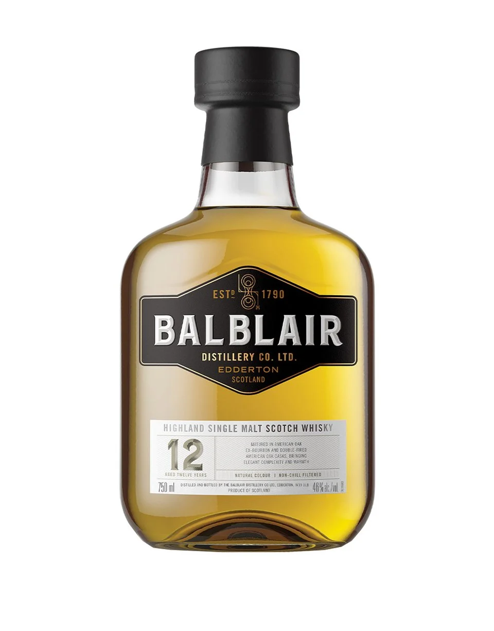 Balblair 12 Year Old Highland Single Malt Scotch Whisky - Whiskey