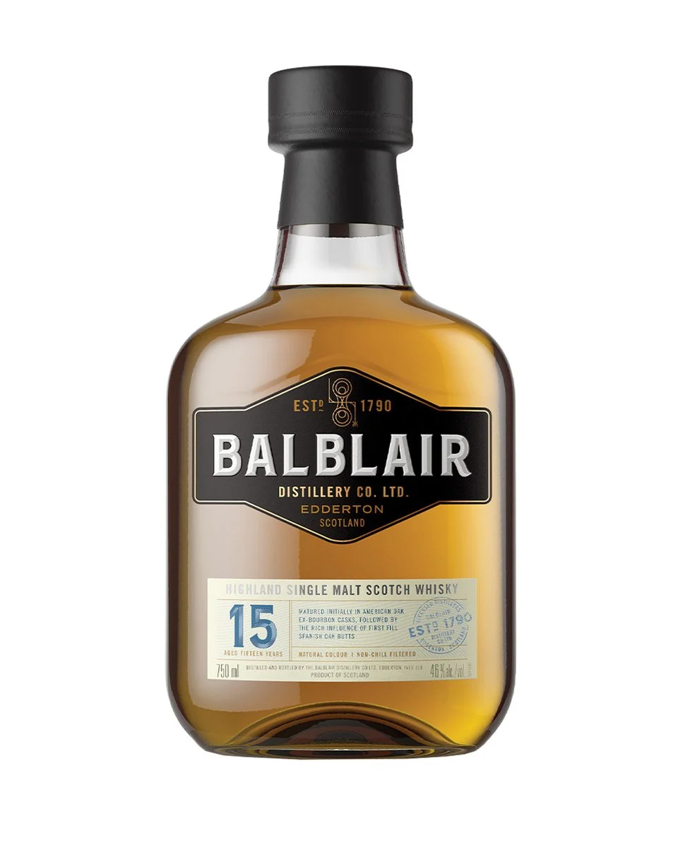 Balblair 15 Year Old Highland Single Malt Scotch Whisky - Whiskey